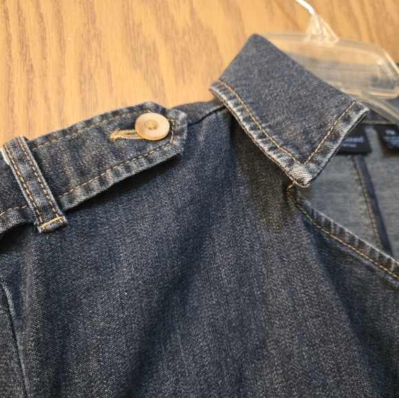 Cute denim blazer/jacket. Petite medium - Picture 5 of 7